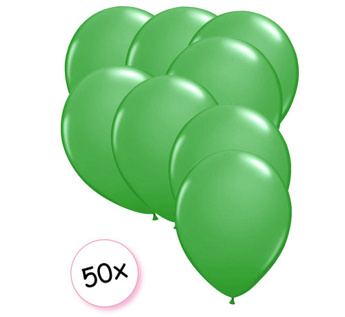 Ballonnen groen 50 stuks 23 cm