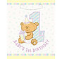 Uitdeelzakje baby's 1st birthday 8 stuks