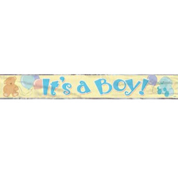 Banner It's a boy 3,65 meter