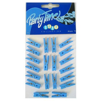 Haza Original Knijpertjes 20 stuks blauw