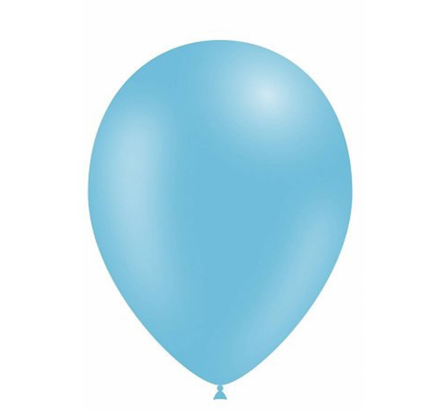 Ballonnen 50 stuks licht blauw 25 cm