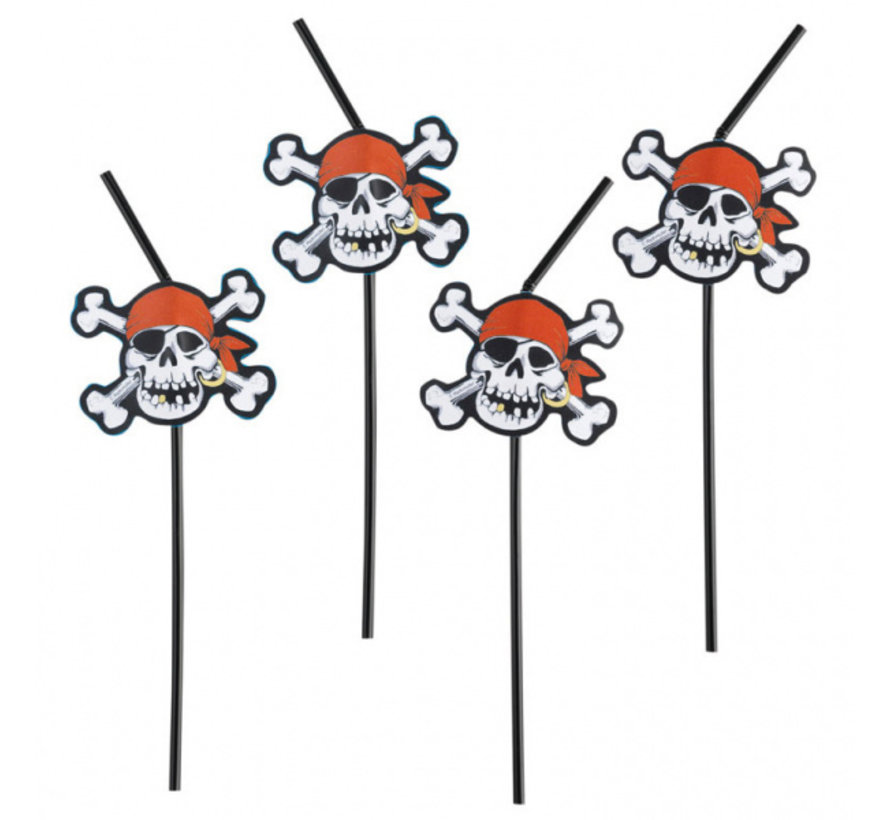 Rietjes Jolly Roger 8 stuks