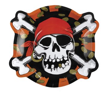 Riethmuller Borden Jolly Roger 25 cm 6 stuks