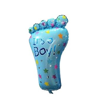 Joni's Winkel Grote XL Folie ballon baby voet