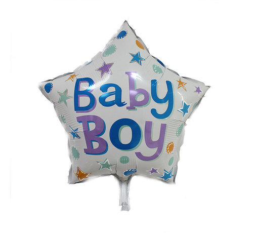 Joni's Winkel Ballon baby boy ster 45x45 cm