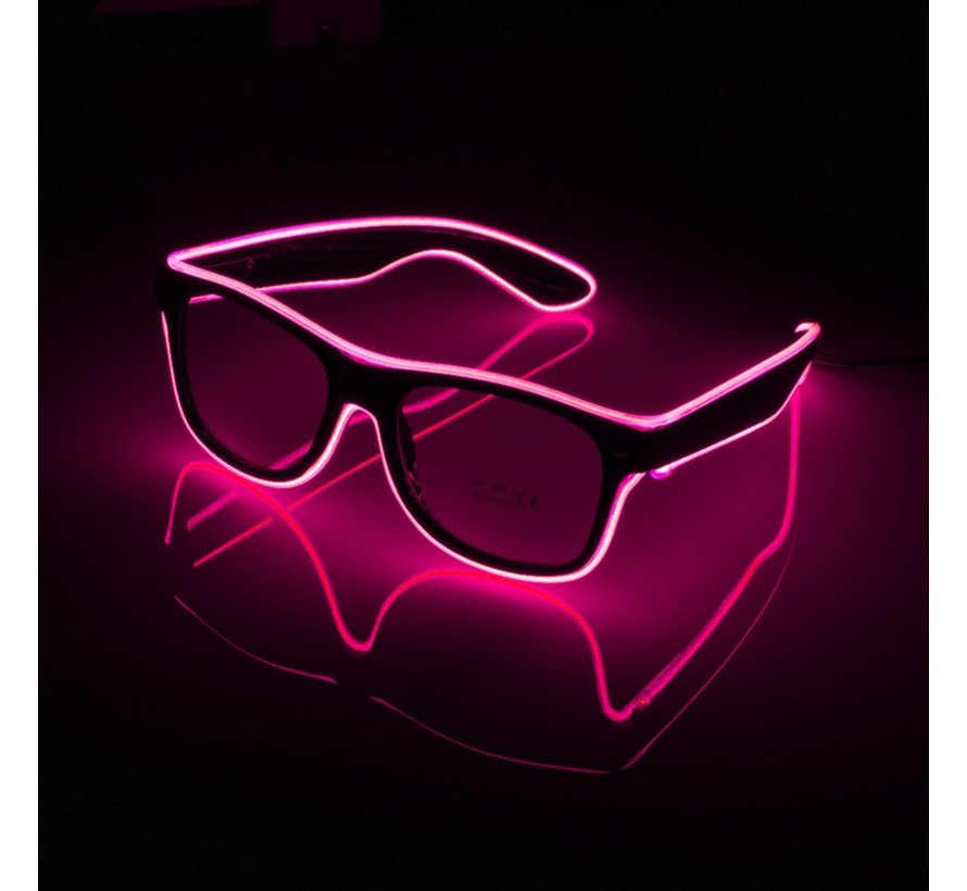 El wire bril Roze- El wire glasses Pink