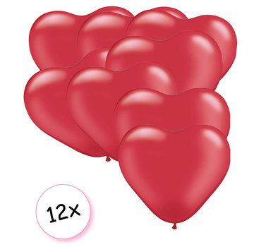 Joni's Winkel Ballonnen Hart Rood 12 stuks 26 cm