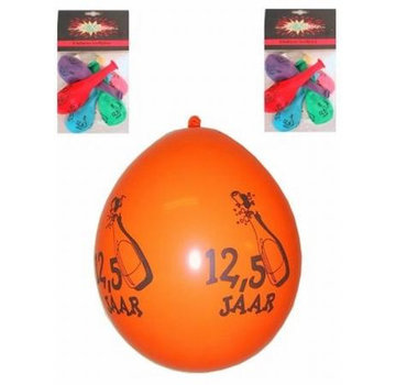 PartyXplosion Ballonnen 12,5 Multi 8stuks 30cm