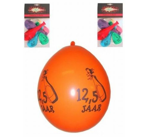 PartyXplosion Ballonnen 12,5 Multi 8stuks 30cm