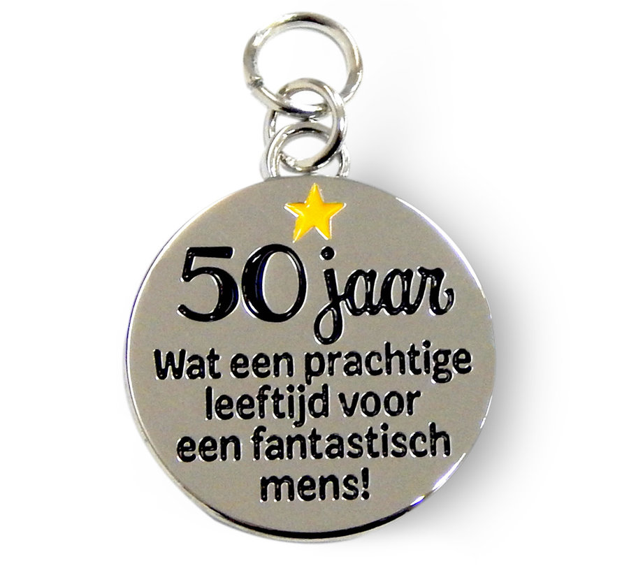 Charms for you "50 jaar"