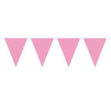 Folat Vlaggenlijn Mini Roze 3 meter