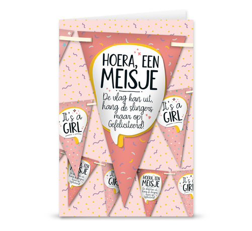 Miko Feestvlaggen "Meisje"