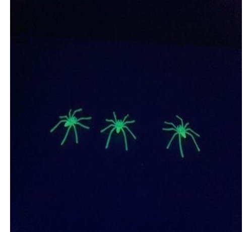 Joni's Glow-Shop Glow-in-the-Dark spinnen - 20 stuks