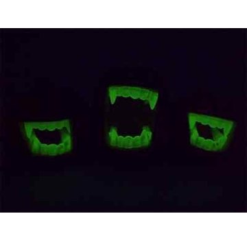 Joni's Glow-Shop Glow-in-the-Dark Vampier gebit - Vampire fangs