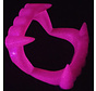 Fluor roze vampier gebit