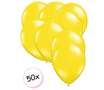 Joni's Winkel Ballonnen Geel 50 stuks 27 cm