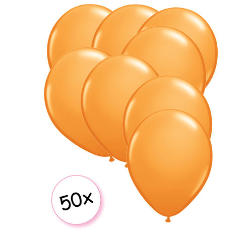 Joni's Winkel Ballonnen Oranje 50 stuks 27 cm