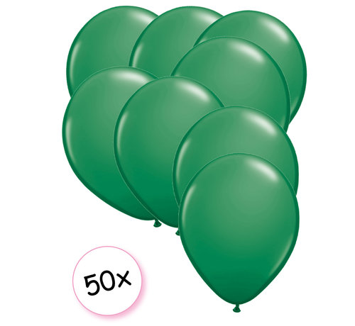 Joni's Winkel Ballonnen Groen 50 stuks 27 cm
