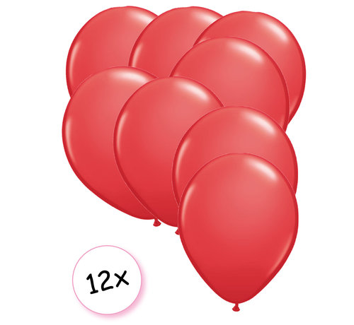 Joni's Winkel Ballonnen Rood 12 stuks 27 cm