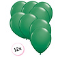 Ballonnen Groen 12 stuks 27 cm