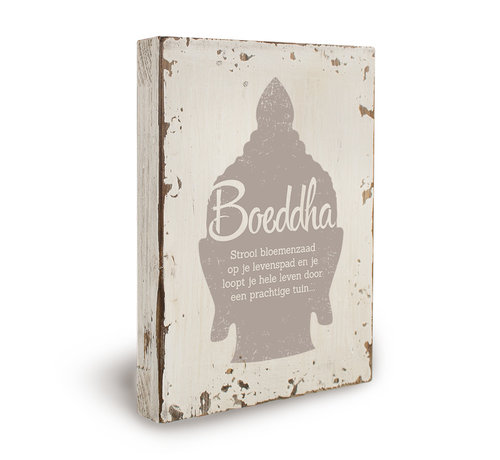 Miko Houten tekstbord "Levenspad"