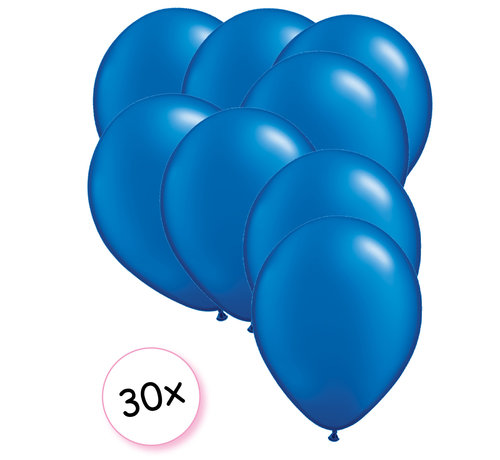 Joni's Winkel Ballonnen Blauw 30 stuks 27 cm