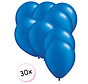 Ballonnen Blauw 30 stuks 27 cm