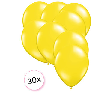 Joni's Winkel Ballonnen Geel 30 stuks 27 cm