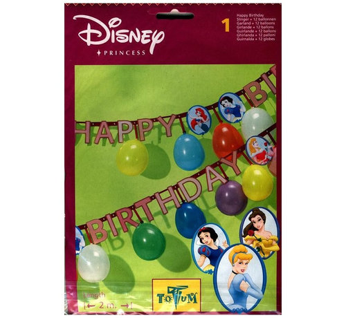 Disney Disney's prinsessen Happy birthday set