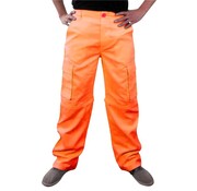 Joni's Glow-Shop Fluor Oranje Broek - Neon Orange Pants