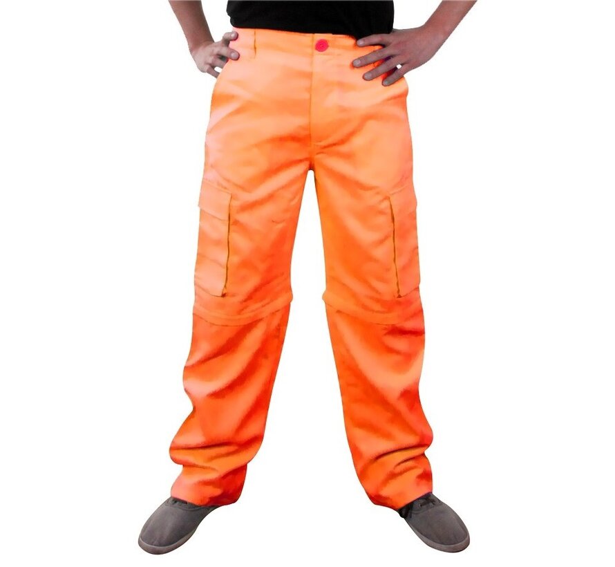 Fluor Oranje Broek - Neon Orange Pants