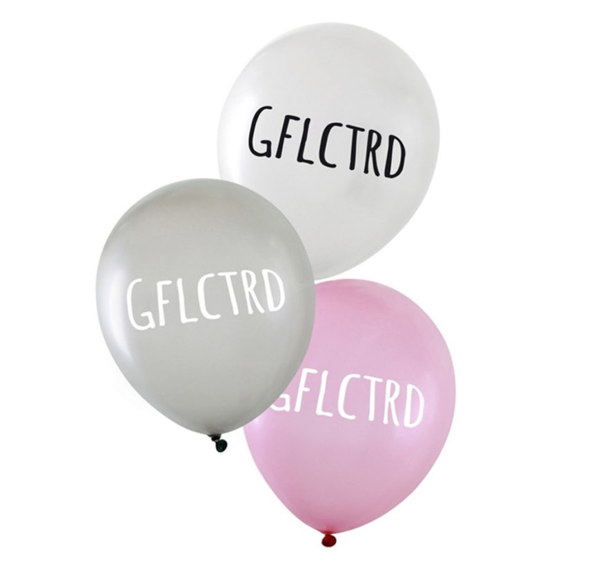 Ballonnen GFLCTRD 36 cm 6 stuks
