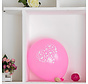 Ballonnen hart roze-wit 8 stuks 30 cm