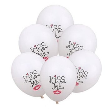 Joni's Winkel Ballonnen Kiss me 8 stuks 30 cm