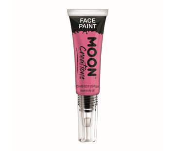 Moon Creations Moon-Creations Body & Face paint met kwast Roze