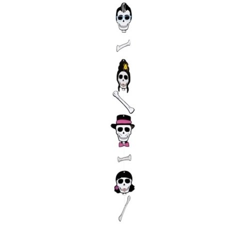 Boland Hangdecoratie Skull Party 120 cm