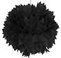 Pompom Zwart 30 cm