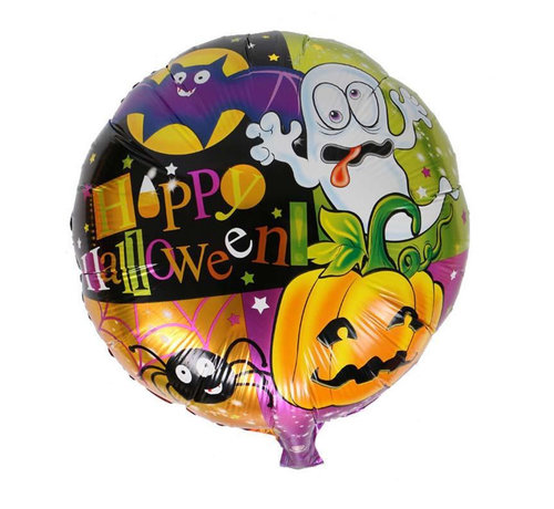 Joni's Winkel Folieballon Happy halloween Spook 45x45 cm