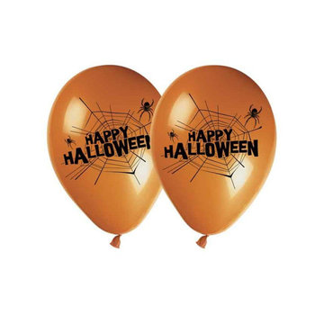 Amscan Ballonnen Happy halloween 30 cm 8 stuks