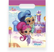 Nickelodeon Feestzakjes Shimmer and Shine Glitter friends 6 stuks