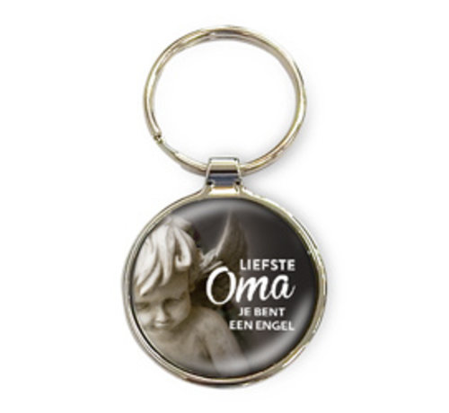 Miko Luxe sleutelhanger "Liefste Oma"