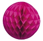 Honeycomb Decoratie bol Knal roze 25 cm