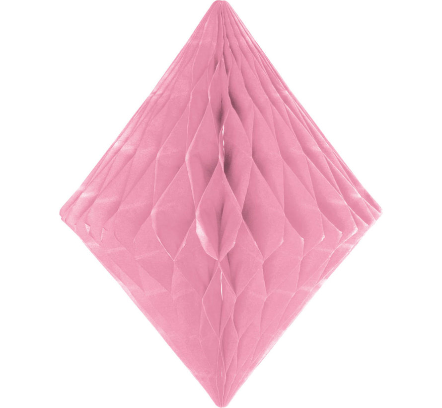 Honeycomb Diamant Baby Roze 30x24 cm