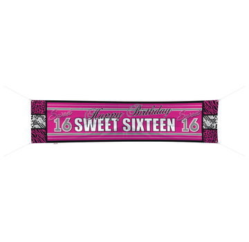 Folat Banner Sweet 16 180 x 40 cm