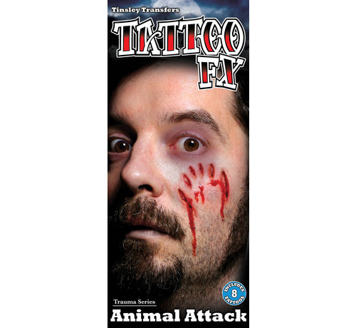 Tinsley Transfers Tinsley Tattoo FX - Animal Attack