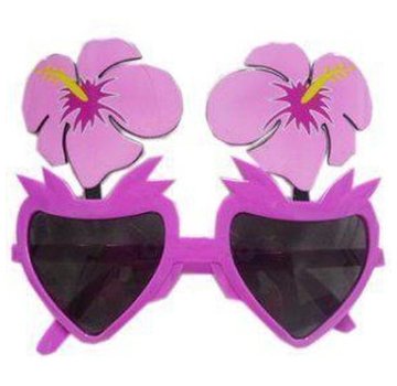PartyXplosion bloemenbril pink