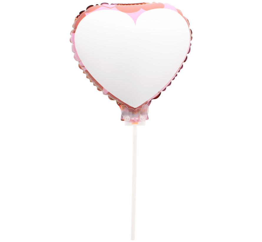 Beschrijfbare folieballon 23 x 23 cm