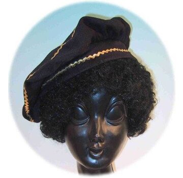 Joni's Winkel Pieten baret Zwart
