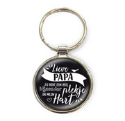 Miko Luxe sleutelhanger "Lieve Papa"