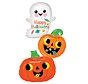 Super Shape Folieballon Spook & Pompoen 55 x 93 cm